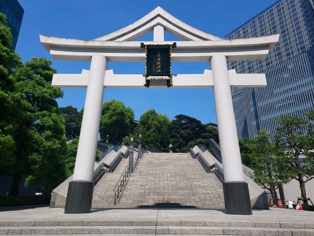 The magnificient shrine at Tokyo Central, Hie Shrine