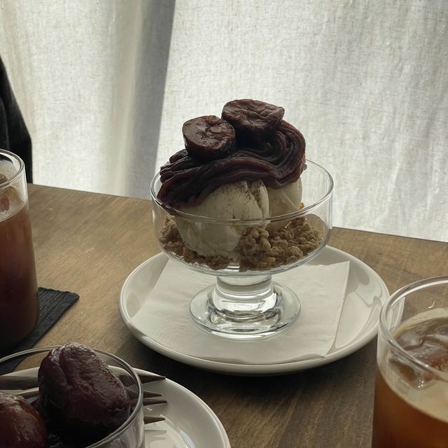 보늬밤과 색다른 디져트 맛집 대구카페 연화