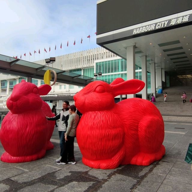 環保雕塑~兔子造型~搶眼又可愛🐇