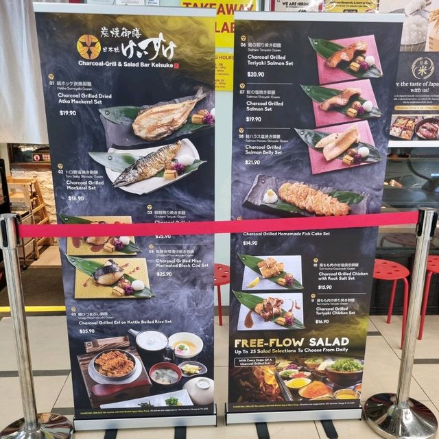 Free Flow Salad Bar With Mains
