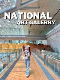 เดินชมงานศิลปะที่ National Art Gallery SG 🇸🇬