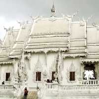 Dazzling White Temple in Chiangrai