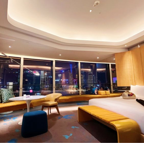 Best view of The bund!@W Shanghai