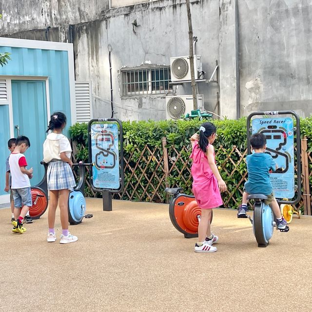 澳門首個有户外沙池的兒童遊樂場