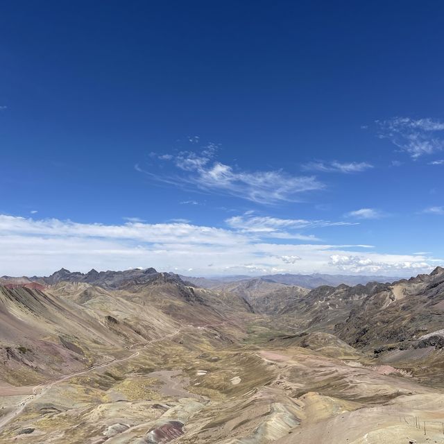 Rainbow Mountains in Peru 