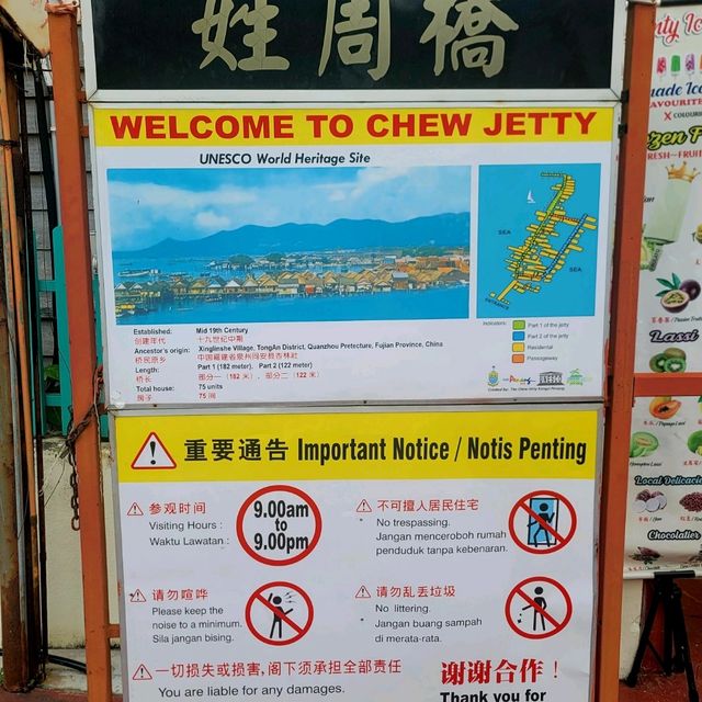 The Chew Jetty, Floating Water Village of Penang