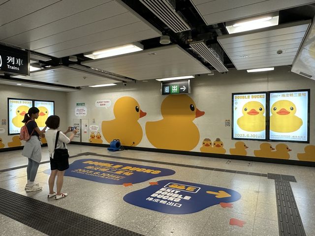 坐港鐵遊香港 | 港鐵站尋鴨之旅(上) 