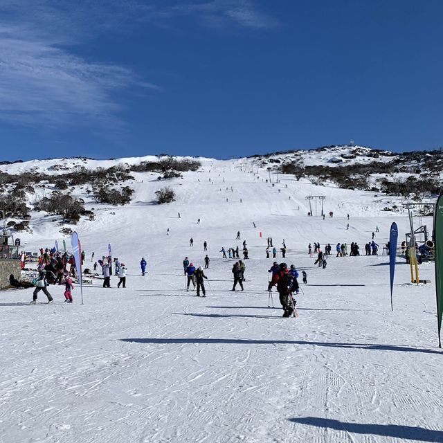 Snow in July - Perisher Valley