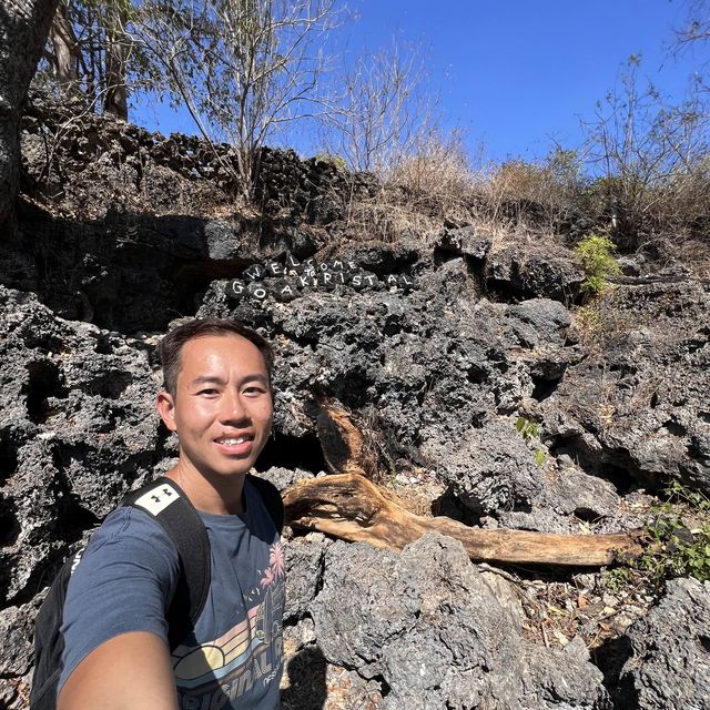 Amazing underground cave in Kupang 