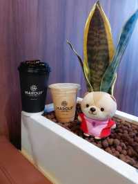 尖沙咀｜Marouf Coffee｜墨綠色品咖啡店