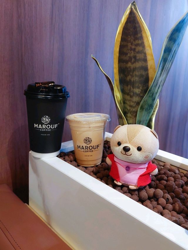 尖沙咀｜Marouf Coffee｜墨綠色品咖啡店