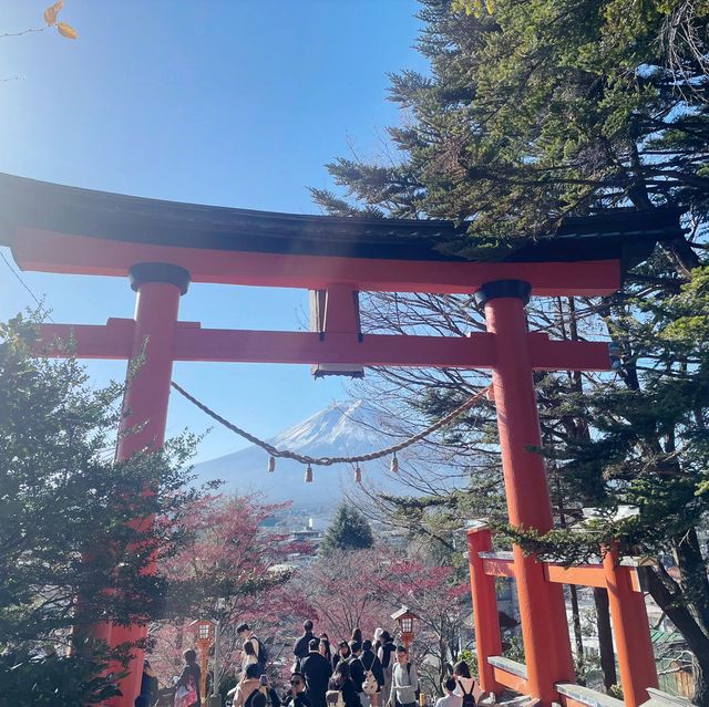 繞著富士山玩一天