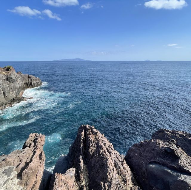 【自然が創ったパノラマ】静岡 伊東 城ヶ崎海岸 大パノラマと神秘な空間