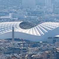 AMAZING STADIUM IN MARSEILLE.