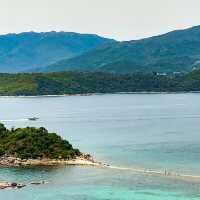 橋咀島，最有玻璃質感海水的小眾離島。浮潛聖地，怎能不去！！？