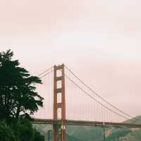 🇺🇸 金門大橋 🌉 舊金山國際橘色International Orange標誌性景點 