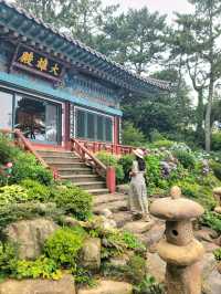수국이 예쁘게 핀 영도사찰 송남사💜