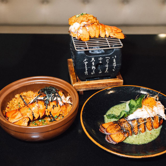 บุฟเฟ่ต์ Giant River Prawns Buffet & Lobster Speci