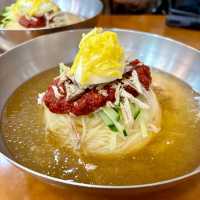 【韓国釜山】釜山名物ミルミョンの人気店「ハルメ伽耶ミルミョン」