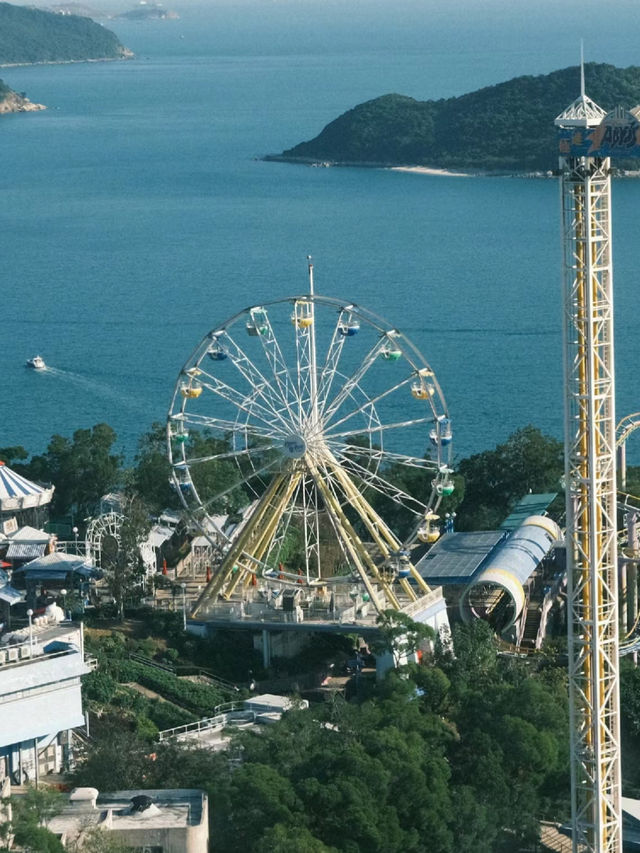 【香港】海洋樂園：淡季遊玩路線🔥🏖️，適合小朋友和大人😎
