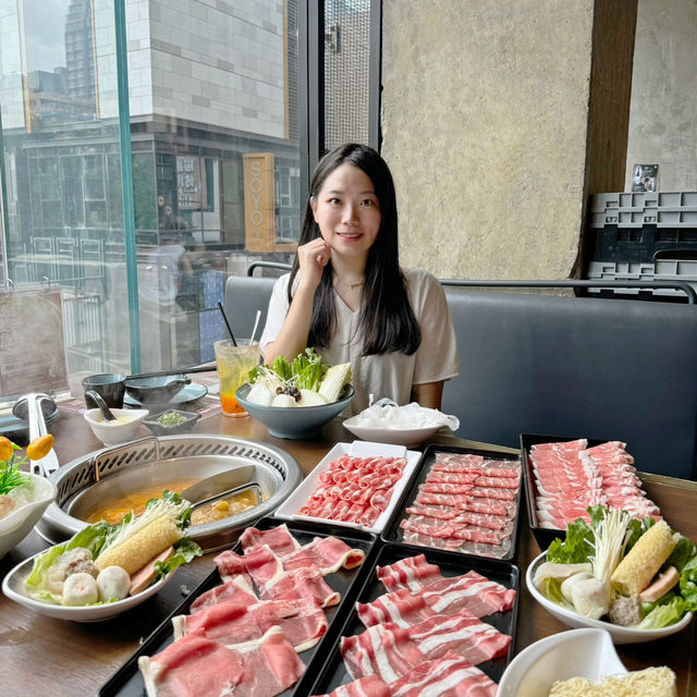 午市超抵食😱一人火鍋套餐