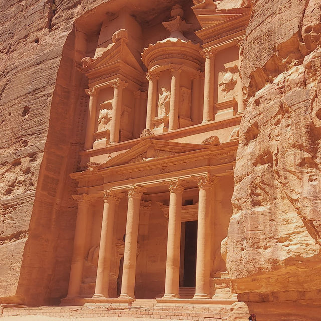 The Rose-Red City of Jordan