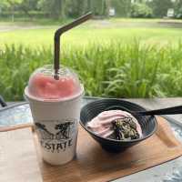 คาเฟ่โรงบ่ม เก๊าไม้ล้านนา 