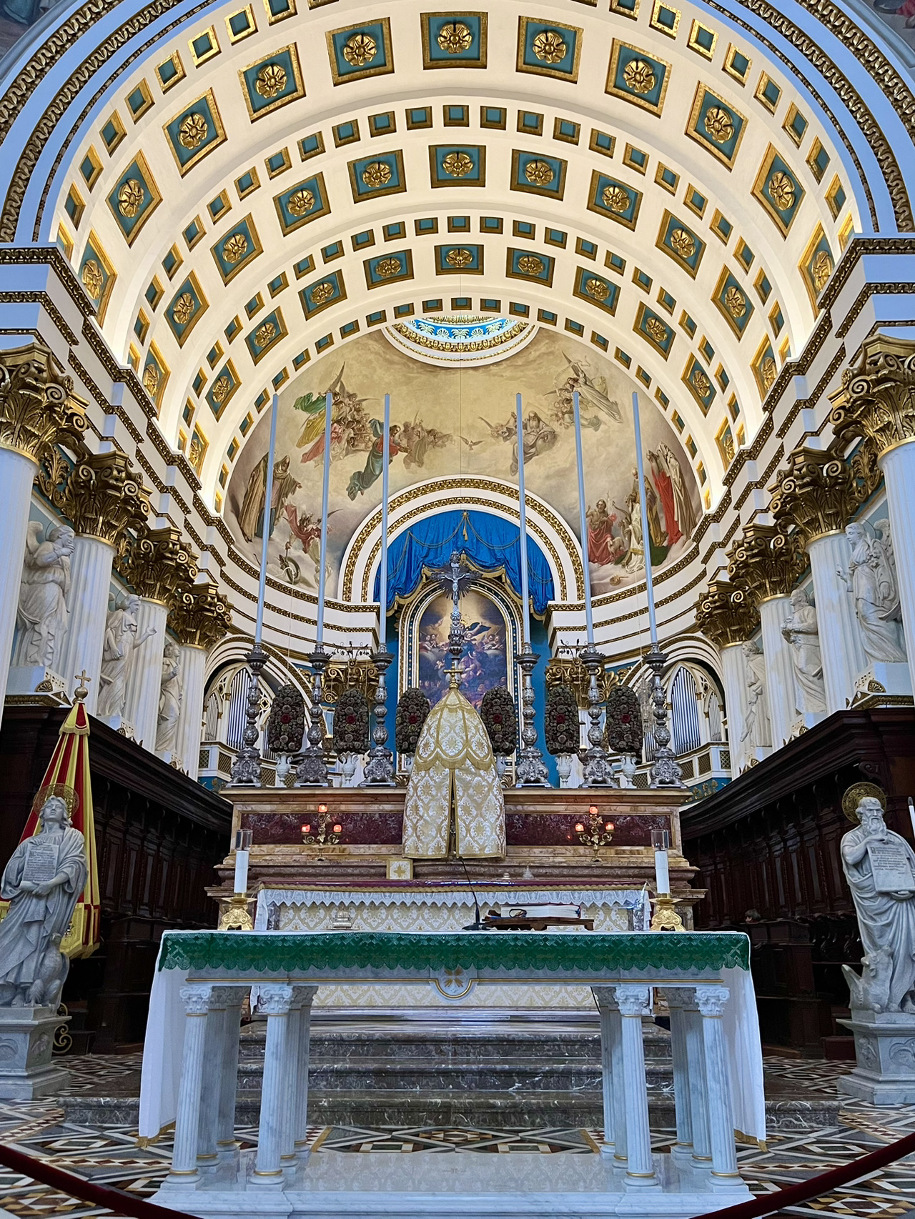 🇲🇹Malta Indoor Attraction Mosta Rotunda⛪️🏛️