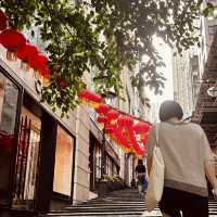 "Contrasting Vibes: The Dynamic Essence of Central Hong Kong"