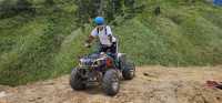 ATV Ride in Kundasang, Kicking up dust and chasing thrills!