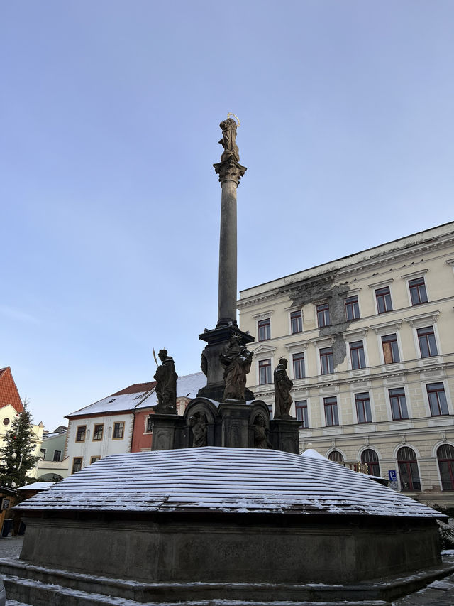 潔白的庫倫洛夫Český Krumlov