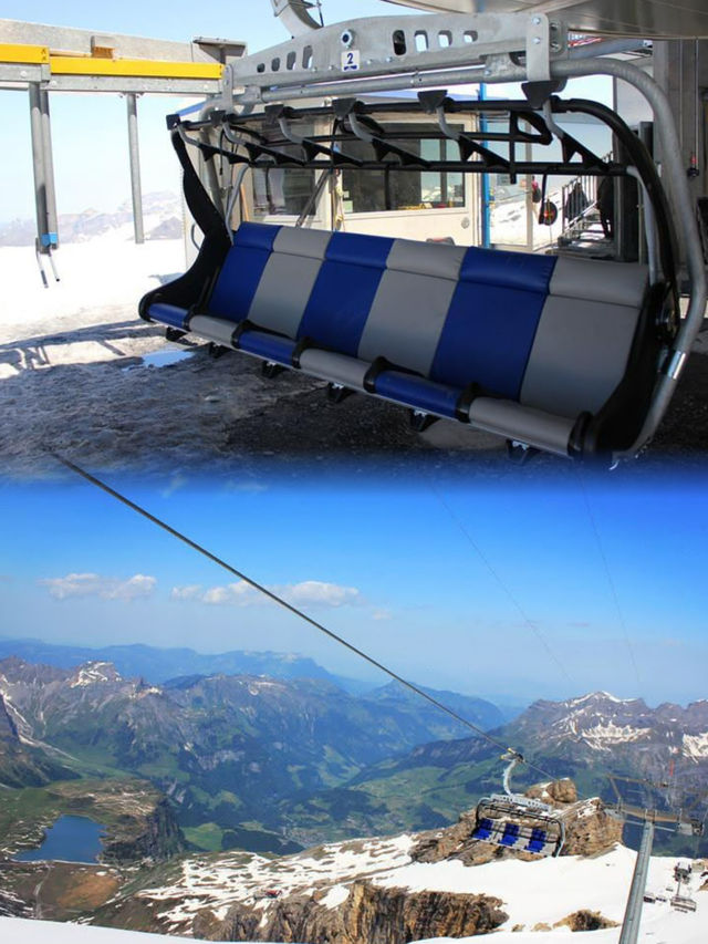 Summer Snow Adventures on Mount Titlis