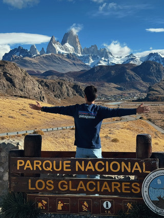 Before entering El Chalten town, don't forget to stop and take a picture of this view.