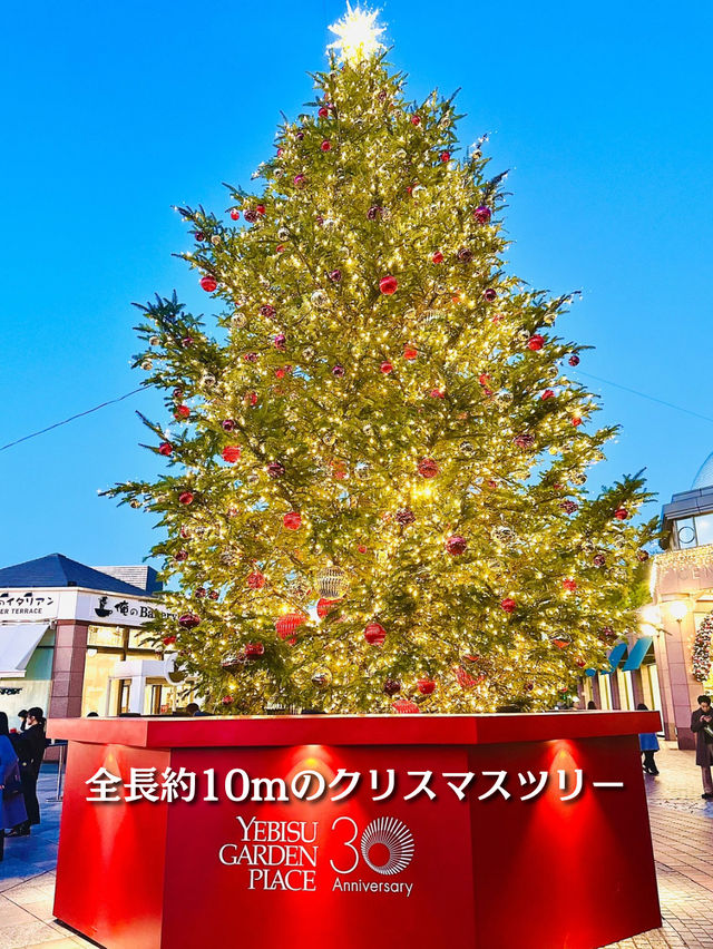 【恵比寿ガーデンプレイス】クリスマス満喫🎄✨
