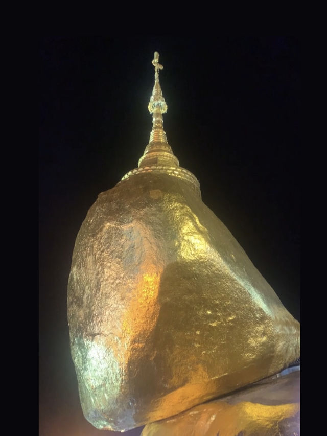 The Golden Rock of Myanmar 