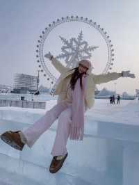 Smiles at Sub Zero temperatures, Only at Harbin Ice and Snow World!  