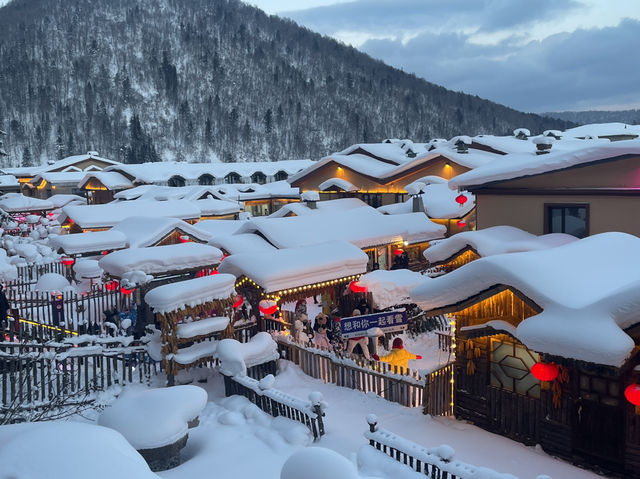 🇨🇳 หมู่บ้านหิมะ "雪乡" ⛄️ ❄️ ☃️ (China Snow Town) 