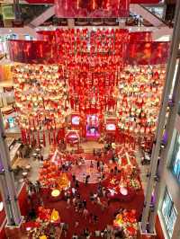 GONG XI, GONG XI ! FIERY RED FESTIVE VIBES IN PAVILLION MALL