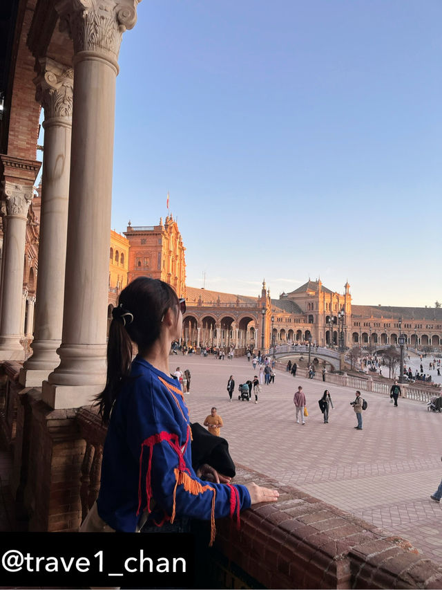 【スペイン🇪🇸セビーリャ、セビリア】オレンジと青空と歴史の美しさ