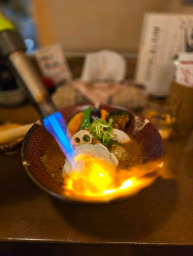 해외여행 일본 삿포로의 유명한 스프카레 맛집 오쿠시바쇼텐