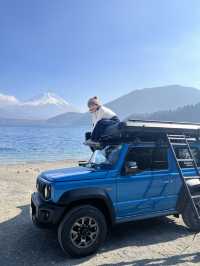 富士山車中泊🚙 浩庵露營場