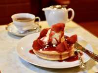Delightful Pancakes at Hamanoya Parlor