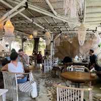 beautiful beachside cafe