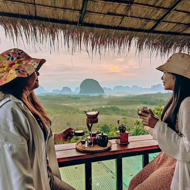 จุดชมทะเลหมอก จิบกาแฟ แลวิว
