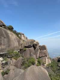 考驗想像力的山景:江西上饒靈山