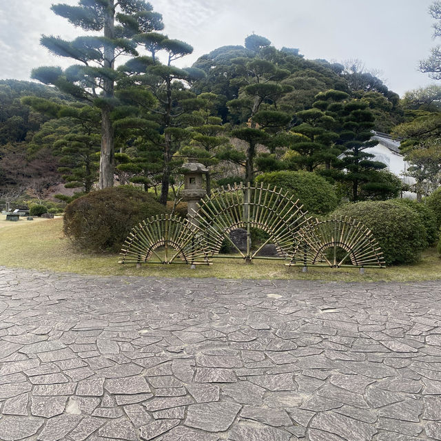 【山口県下関市🇯🇵長府庭園】歴史に触れながら庭園散歩☺️