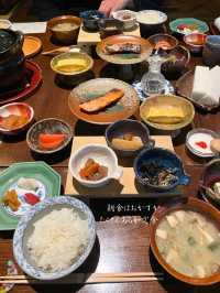 土鍋で炊いた白米とだし巻き卵が美味しい朝食🍚愛知 はづ合掌