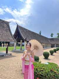 📷เช่าชุดไทยถ่ายรูปงบหลักร้อย วัดต้นเกว๋น 🌸