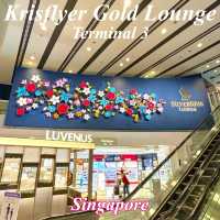 シンガポール　シンガポール観光　チャンギ空港T3 KrisFlyer Gold Loungeで過ごす！