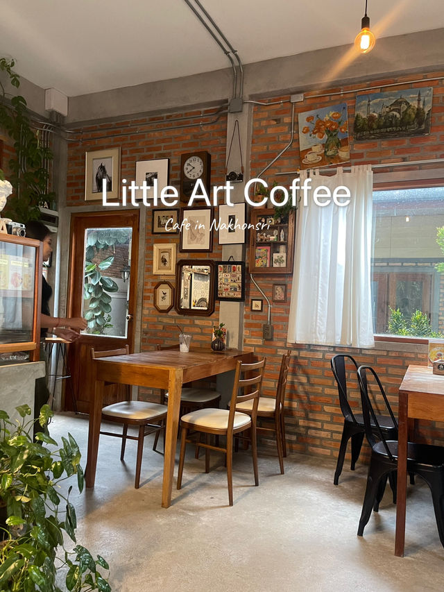 คาเฟ่เต่า Little Art Coffee @ทุ่งสง นครศรี